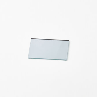 Voorzijdige spiegel glas 40x30x1,3 mm
