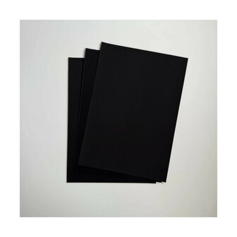 Velourspapier, ultrazwart
