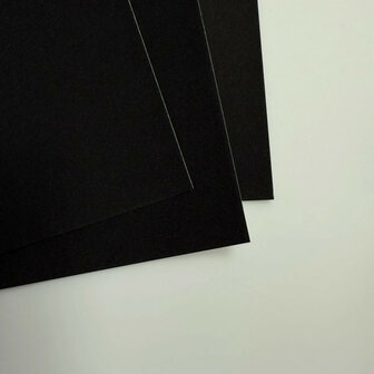 Velourspapier, ultrazwart