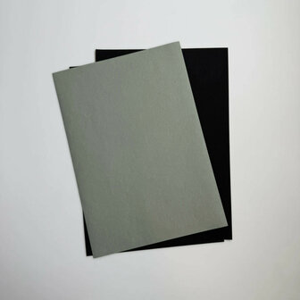 Velourspapier, ultrazwart