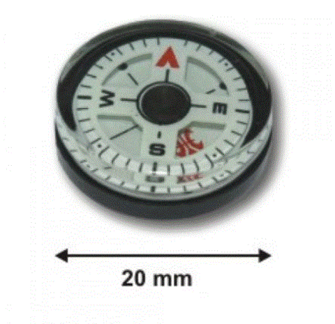 Kompas mini ø20x8mm