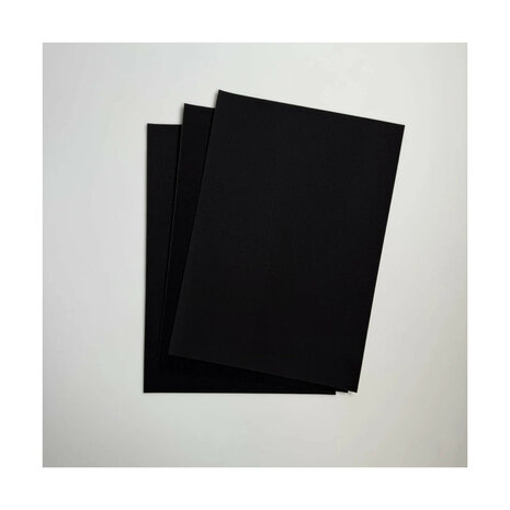 Velourspapier, ultrazwart