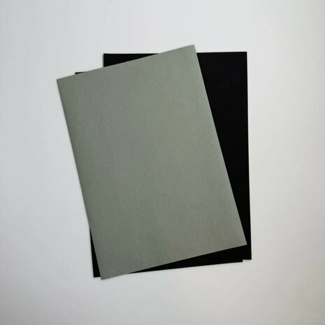 Velourspapier, ultrazwart
